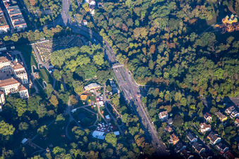 Fairytale Garden in the Blooming Baroque in Ludwigsburg in the state Baden-Wuerttemberg, Germany