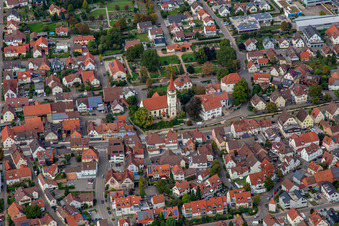 Bartholomew's Church Ilsfeld in Ilsfeld in the state Baden-Wuerttemberg, Germany