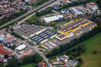 DHL Logistics Center and IPO Solutions in Weingarten in the state Baden-Wuerttemberg, Germany