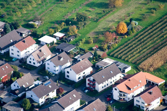 Runzweg in the district Urloffen in Appenweier in the state Baden-Wuerttemberg, Germany