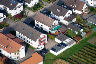 Runzweg in the district Urloffen in Appenweier in the state Baden-Wuerttemberg, Germany