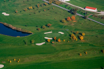 Bird's eye view of Golf Club Urloffen eV in the district Urloffen in Appenweier in the state Baden-Wuerttemberg, Germany