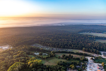 Vehicle storage from Bürstner in the district Altenstadt in Wissembourg in the state Bas-Rhin, France