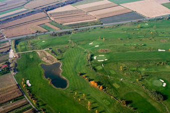 Drone recording of Golf Club Urloffen eV in the district Urloffen in Appenweier in the state Baden-Wuerttemberg, Germany