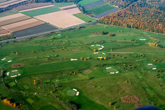 Drone image of Golf Club Urloffen eV in the district Urloffen in Appenweier in the state Baden-Wuerttemberg, Germany