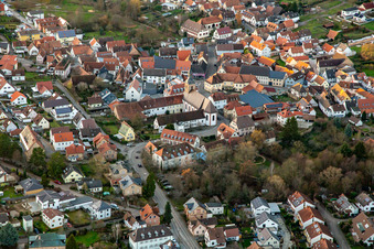 Collegiate Church in Klingenmünster in the state Rhineland-Palatinate, Germany