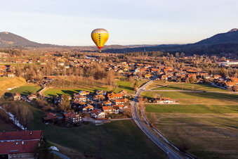 District Fleck in Lenggries in the state Bavaria, Germany