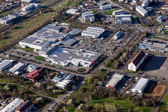 C&C wholesale and EDEKA Kissel in Johannnes Kopp-Straße in the district Queichheim in Landau in der Pfalz in the state Rhineland-Palatinate, Germany