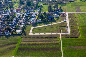 New development area under development in the district Godramstein in Landau in der Pfalz in the state Rhineland-Palatinate, Germany