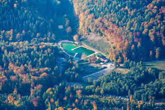 Waldseebad in Gaggenau in the state Baden-Wuerttemberg, Germany