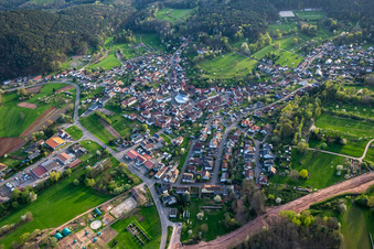 From the north in the district Gossersweiler in Gossersweiler-Stein in the state Rhineland-Palatinate, Germany