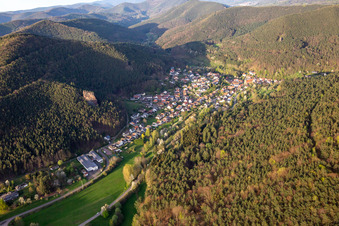 Under the Friedrichsfelsen in Lug in the state Rhineland-Palatinate, Germany
