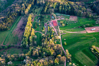 Resettler farm in Oberschlettenbach in the state Rhineland-Palatinate, Germany