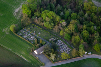 Cemetery in Barbelroth in the state Rhineland-Palatinate, Germany
