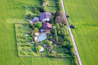 Garden idyll in Blies-Ébersing in the state Moselle, France
