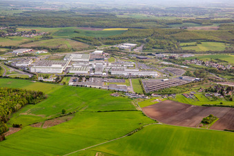 MAHLE Behr Hambach SAS in Hambach in the state Moselle, France out of the air