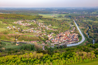 From the south in Wittring in the state Moselle, France