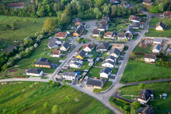 New development area in Herbitzheim in the state Bas-Rhin, France