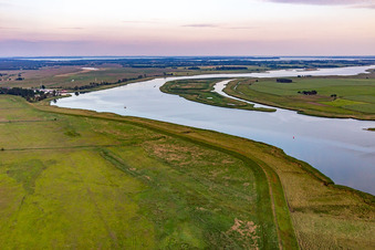 Kleiner Wotig Island in the Peenestrom in the district Hollendorf in Kröslin in the state Mecklenburg-Western Pomerania, Germany