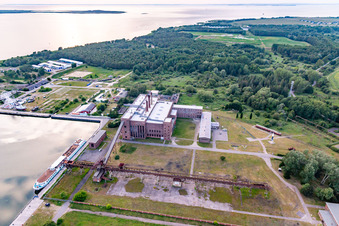 V2 rocket on the outdoor grounds of the Historical-Technical Museum Peenemünde on rocket construction in World War II in the former power plant in Peenemünde in the state Mecklenburg-Western Pomerania, Germany