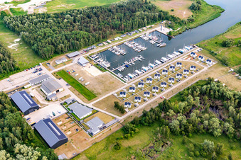 Marina Peenemünde 22 with holiday apartments WELL Marina Peenemünde Resort in Peenemünde in the state Mecklenburg-Western Pomerania, Germany