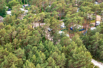 Dune Camp Karlshagen in Karlshagen in the state Mecklenburg-Western Pomerania, Germany out of the air