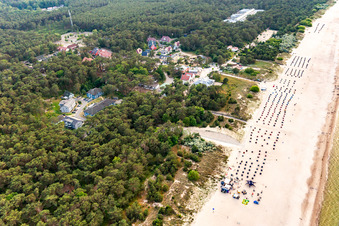 Beach in Trassenheide in the state Mecklenburg-Western Pomerania, Germany