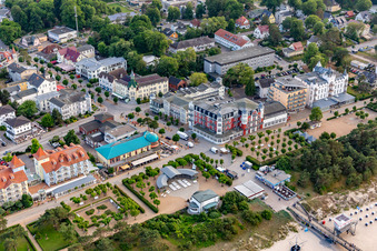 Strandhotel Preussenhof in Zinnowitz in the state Mecklenburg-Western Pomerania, Germany