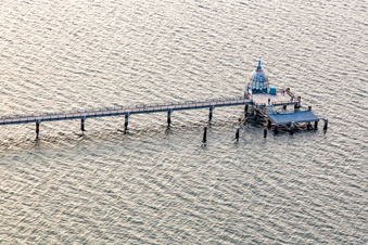 Pier with diving gondola Zinnowitz in Zinnowitz in the state Mecklenburg-Western Pomerania, Germany