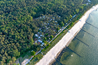 Camping "Am Dünengelände" GmbH in Zempin in the state Mecklenburg-Western Pomerania, Germany