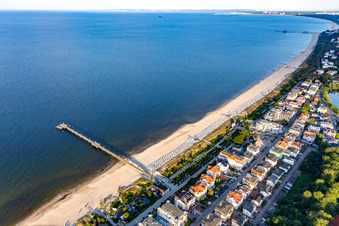 Pier Bansin in the district Bansin in Heringsdorf in the state Mecklenburg-Western Pomerania, Germany