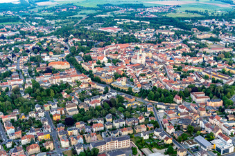 From the northwest in Zittau in the state Saxony, Germany