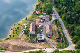 Restauant Little Paradise in Villa Larix on the beach promenade of Berzdorfer See in the district Deutsch Ossig in Görlitz in the state Saxony, Germany