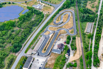 Kart track Görlitz ring in the district Hagenwerder in Görlitz in the state Saxony, Germany