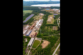 Ostritzer Straße industrial area with Polyvlies-Beyer-Sachsen Management GmbH and Oostdam Metallhandels GmbH in the district Hagenwerder in Görlitz in the state Saxony, Germany