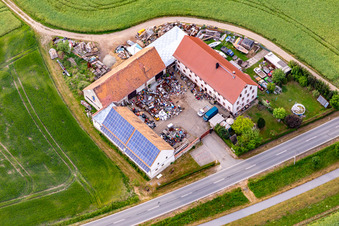 Steffen Schnei scrap trade, gutting in the district Leuba in Ostritz in the state Saxony, Germany