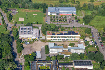 IGS Kandel after the demolition of the old buildings in Kandel in the state Rhineland-Palatinate, Germany