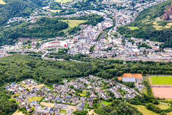 Kirn in the state Rhineland-Palatinate, Germany