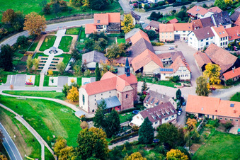 Monastery Lobenfeld in the district Lobenfeld in Lobbach in the state Baden-Wuerttemberg, Germany