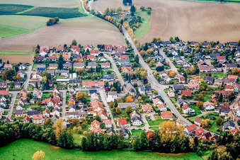 From the east in the district Lobenfeld in Lobbach in the state Baden-Wuerttemberg, Germany