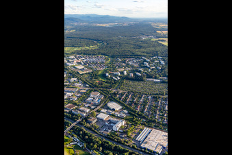 Hardeck settlement in the district Grünwinkel in Karlsruhe in the state Baden-Wuerttemberg, Germany