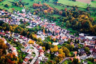 District Waldwimmersbach in Lobbach in the state Baden-Wuerttemberg, Germany