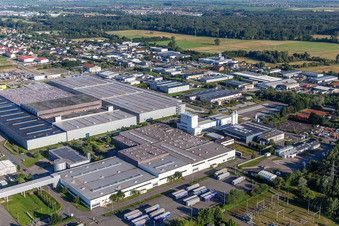 K2 Verpackungen GmbH & Co. KG in the Interpark industrial park in Offenbach an der Queich in the state Rhineland-Palatinate, Germany