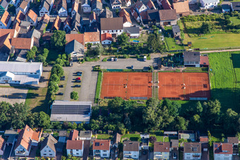 Tennis Club Lustadt in the district Niederlustadt in Lustadt in the state Rhineland-Palatinate, Germany