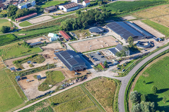 Erlenhof Neupotz with riding facilities in Neupotz in the state Rhineland-Palatinate, Germany
