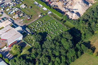 Paintball Arena Kandel in the district Minderslachen in Kandel in the state Rhineland-Palatinate, Germany