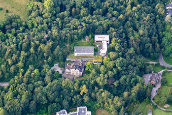 Villas on Nibelungenstrasse in Bensheim in the state Hesse, Germany