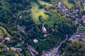 St. Mary's Church - Evangelical Parish Schönberg-Wilmshausen in the district Schönberg in Bensheim in the state Hesse, Germany