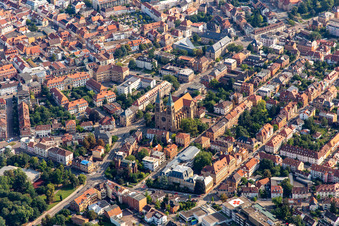 Catholic Church of the Assumption of Mary on Marienring in Landau in der Pfalz in the state Rhineland-Palatinate, Germany