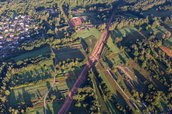 Route for the reconstruction of the 51 km section of the Trans-Europe Natural Gas Pipeline (TENP-I between the Netherlands and Switzerland) between Mittelbrunn and Klingenmünster in the district Gossersweiler in Gossersweiler-Stein in the state Rhineland-Palatinate, Germany